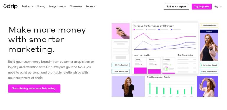 Drip Homepage