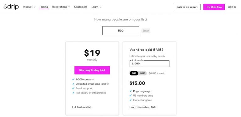 Drip Pricing