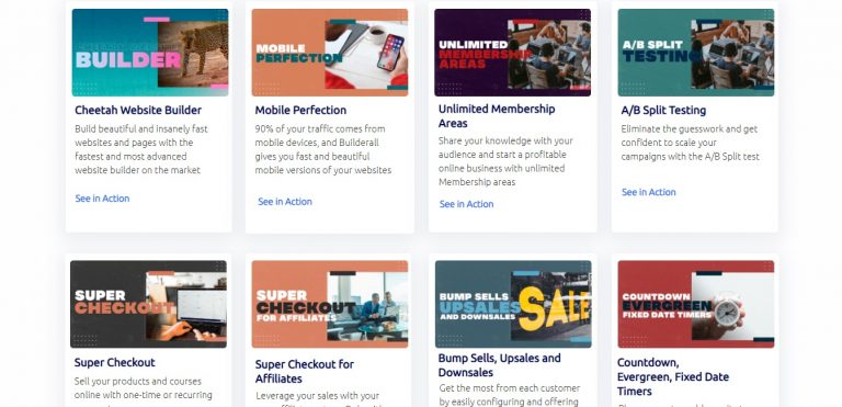 Builderall Features