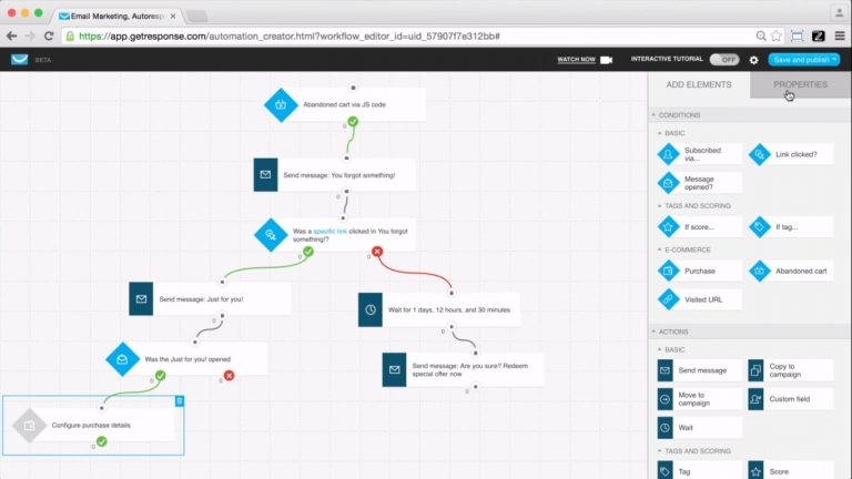 GetResponse vs ConvertKit: Automation Builder